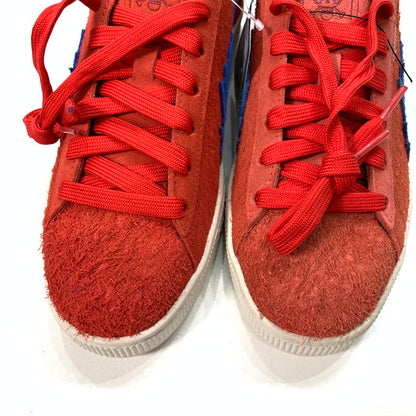 【中古美品】【メンズ】 PUMAｘONE PIECE 千両道化のバギー ”FOR ALL TIME RED-ULTRA BLUE ” スニーカー 162-250511-gm-37-fuz サイズ：27cm カラー：レッド 万代Net店