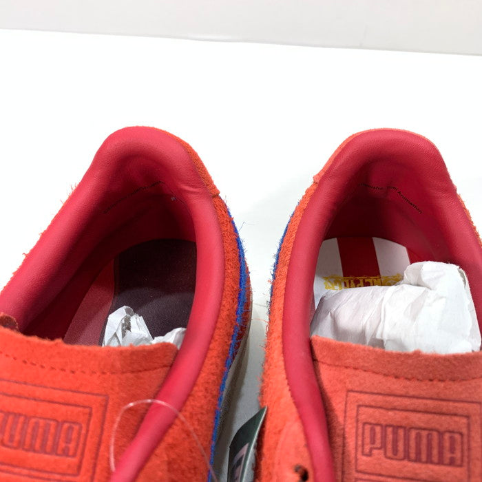 【中古美品】【メンズ】 PUMAｘONE PIECE 千両道化のバギー ”FOR ALL TIME RED-ULTRA BLUE ” スニーカー 162-250511-gm-37-fuz サイズ：27cm カラー：レッド 万代Net店