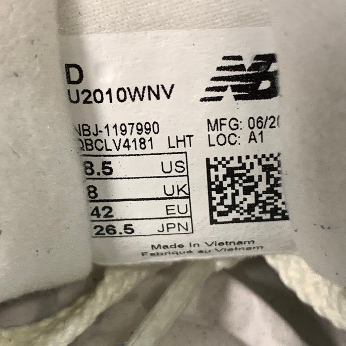 【中古品】【メンズ】 NEW BALANCE ニューバランス U2010WNV スニーカー 162-251228-gm-06-fuz サイズ：26.5cm カラー：ブルー 万代Net店