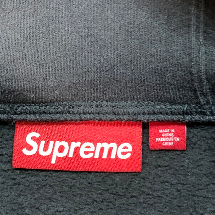 【中古品】【メンズ】 Supreme シュプリーム 24SS WRAPPED HALFZIP HOODED SWEAT SHIRT パーカー ブランド 古着 149-251227-gm-33-fuz サイズ：L カラー：ブラック 万代Net店