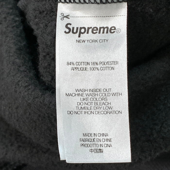 【中古品】【メンズ】 Supreme シュプリーム 24SS WRAPPED HALFZIP HOODED SWEAT SHIRT パーカー ブランド 古着 149-251227-gm-33-fuz サイズ：L カラー：ブラック 万代Net店