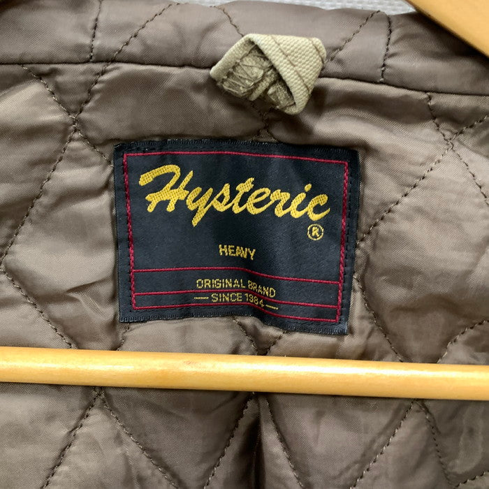 【中古品】【メンズ】 HYSTERIC HEAVY モッズコート アウター ブランド 古着 140-250511-gm-25-fuz サイズ：不明 カラー：カーキ 万代Net店