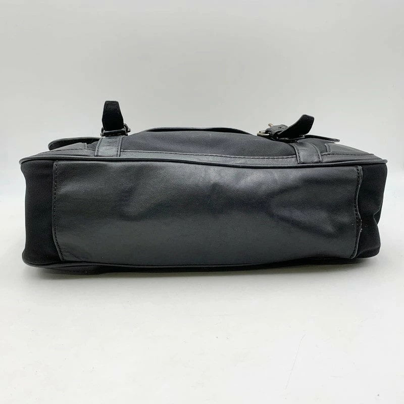 【中古品】【メンズ】 BURBERRY バーバリー 3827140 レザー ナイロンキャンバス ショルダーバッグ カバン 鞄 180-250515-as-07-izu カラー：ブラック 万代Net店