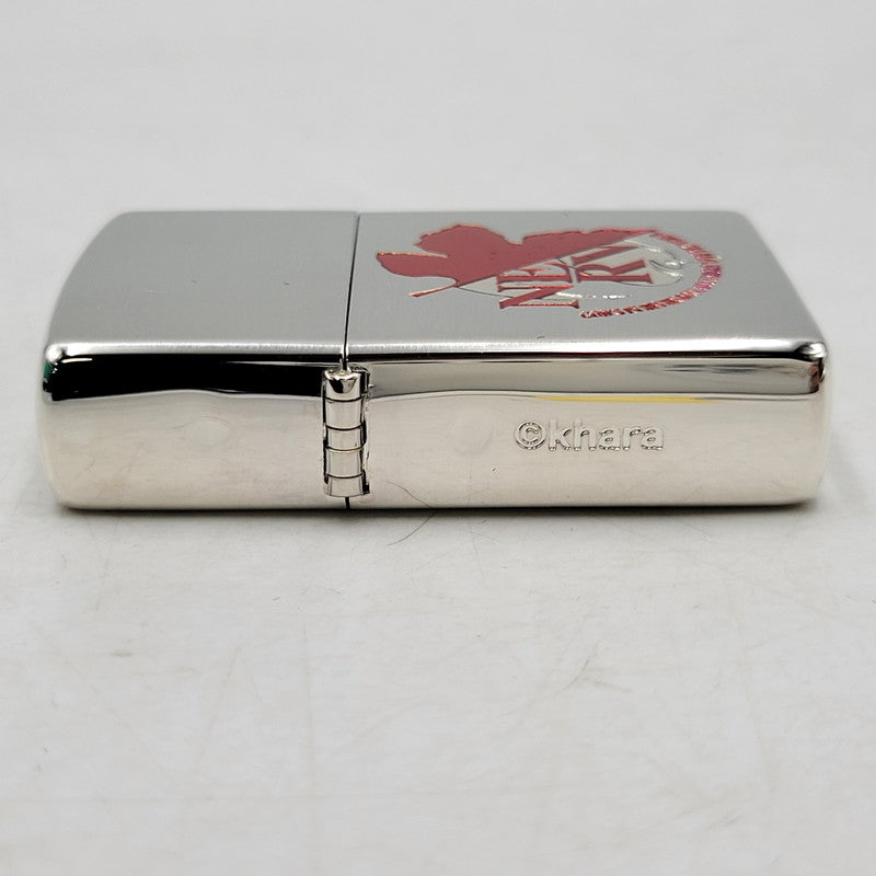 【中古品】【メンズ/レディース】 ZIPPO ジッポ EVASTORE ORIGINAL NERV OIL LIGHTER エヴァストア オリジナル オイルライター リバイバル版 喫煙具 206-250921-as-03-izu カラー：シルバー 万代Net店