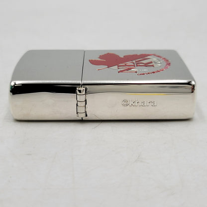【中古品】【メンズ/レディース】 ZIPPO ジッポ EVASTORE ORIGINAL NERV OIL LIGHTER エヴァストア オリジナル オイルライター リバイバル版 喫煙具 206-250921-as-03-izu カラー：シルバー 万代Net店