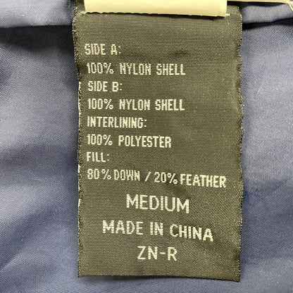 【現状渡し品】【メンズ】 HELLY HANSEN ヘリーハンセン REVERSIBLE DOWN JACKET D-OS-9300 210456AD リバーシブル ダウンジャケット アウター 144-250614-as-12-izu サイズ：M カラー：ネイビー/イエロー 万代Net店