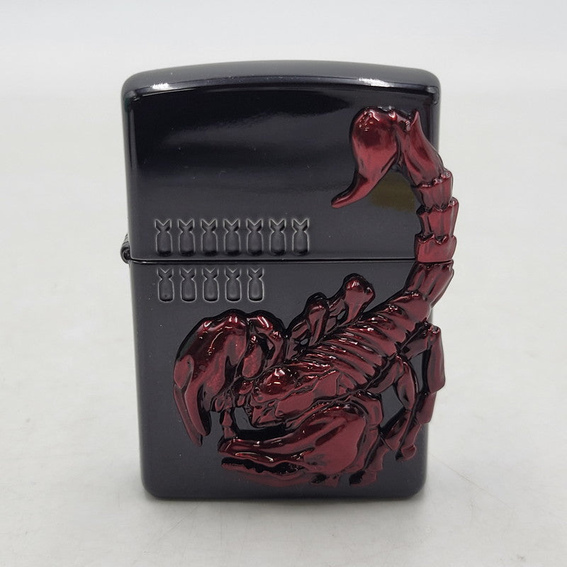 【中古品】【メンズ/レディース】 ZIPPO ジッポ VENOM SCORPION OIL LIGHTER ヴェノム スコーピオン オイルライター 喫煙具 206-250921-as-04-izu カラー：ブラック×レッド 万代Net店