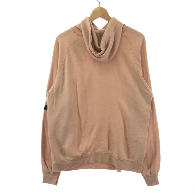 【中古品】【メンズ】 USED TULTEX USA製 SWEAT HOODIE スウェットフーディー パーカー トップス アウター ブランド 古着 145-241004-nm-6-fuz サイズ：XL カラー：ピンク ベージュ 万代Net店