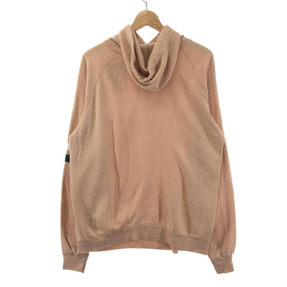 【中古品】【メンズ】 USED TULTEX USA製 SWEAT HOODIE スウェットフーディー パーカー トップス アウター ブランド 古着 145-241004-nm-6-fuz サイズ：XL カラー：ピンク ベージュ 万代Net店