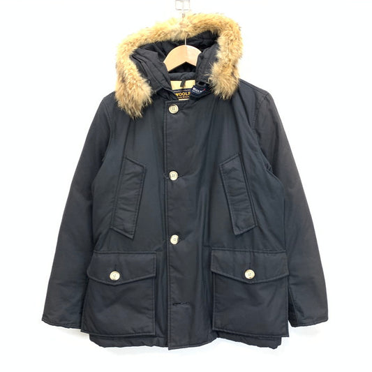【中古品】【メンズ】 WOOLRICH ウールリッチ ARCTIC PARKA ダウンジャケット アウター ブランド 古着 144-250517-gm-18-fuz サイズ：M カラー：ブラック 万代Net店