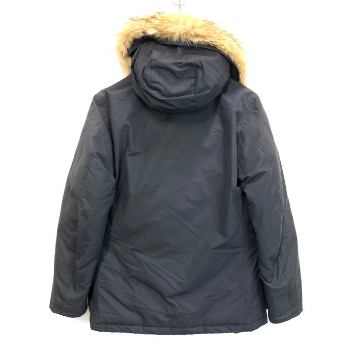 【中古品】【メンズ】 WOOLRICH ウールリッチ ARCTIC PARKA ダウンジャケット アウター ブランド 古着 144-250517-gm-18-fuz サイズ：M カラー：ブラック 万代Net店