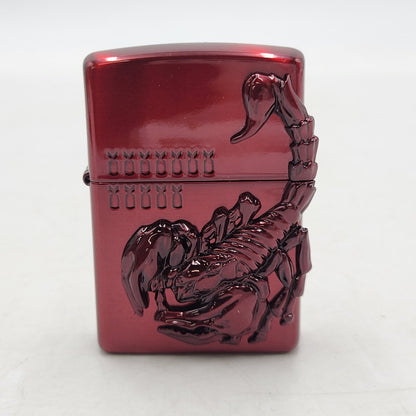 【中古品】【メンズ/レディース】 ZIPPO ジッポ VENOM SCORPION OIL LIGHTER ヴェノム スコーピオン オイルライター 喫煙具 206-250921-as-05-izu カラー：レッド 万代Net店
