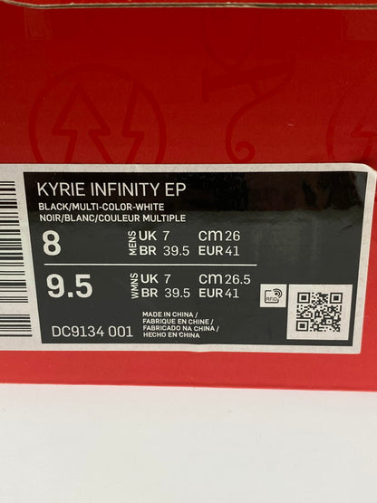 【中古品】【メンズ】 NIKE ナイキ KYRIE INFINITY BLACK DC9134-001 カイリー インフィニティー スニーカー メンズ シューズ 靴 160-250829-em-20-min サイズ：26cm カラー：ブラック 万代Net店