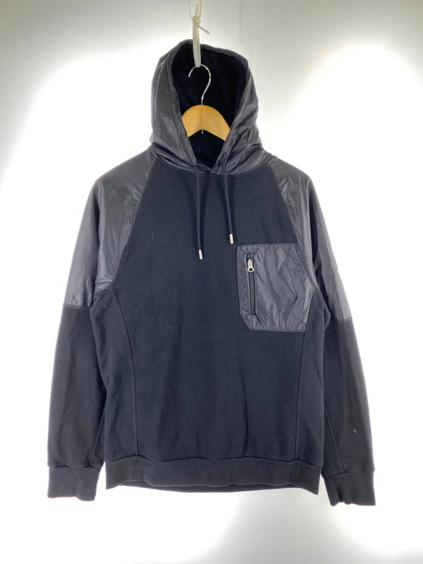 【中古品】【メンズ】 PYRENEX ピレネックス ZIP-POCKET PARKA ジップ ポケット パーカー ジッパー メンズ トップス フード付き 141-261005-em-03-min サイズ：M カラー：ブラック 万代Net店