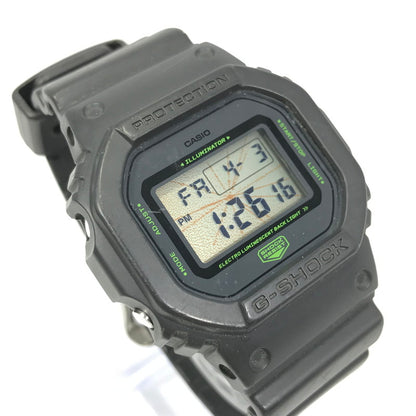 【現状渡し品】【メンズ】 G-SHOCK ジーショック DIGITAL 5600 SERIES DW-5600MNT-1JR デジタル クォーツ 腕時計 196-260420-na-01-tag カラー：ブラック 万代Net店