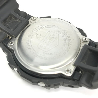 【現状渡し品】【メンズ】 G-SHOCK ジーショック DIGITAL 5600 SERIES DW-5600MNT-1JR デジタル クォーツ 腕時計 196-260420-na-01-tag カラー：ブラック 万代Net店