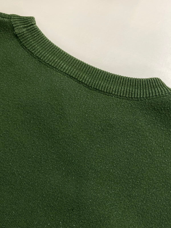 【中古品】【メンズ】 crepuscule クレプスキュール CREW NECK SS T-SHIRT 1801‐025 クルーネック 半袖 Ｔシャツ メンズ トップス 厚手 140-250822-em-04-min サイズ：F カラー：モスグリーン 万代Net店