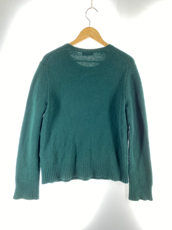 【中古品】【メンズ】 ACNE STUDIOS アクネストゥディオズ CHET AW13 WOOL SWEATER チェット エーダブリュー13 ウール セーター メンズ ニット トップス 141-261005-em-02-min サイズ：XS カラー：グリーン 万代Net店