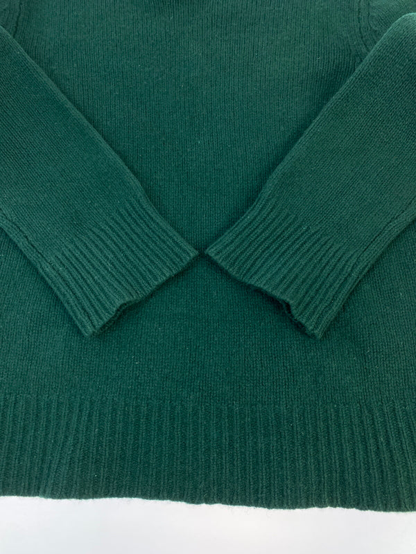 【中古品】【メンズ】 ACNE STUDIOS アクネストゥディオズ CHET AW13 WOOL SWEATER チェット エーダブリュー13 ウール セーター メンズ ニット トップス 141-261005-em-02-min サイズ：XS カラー：グリーン 万代Net店