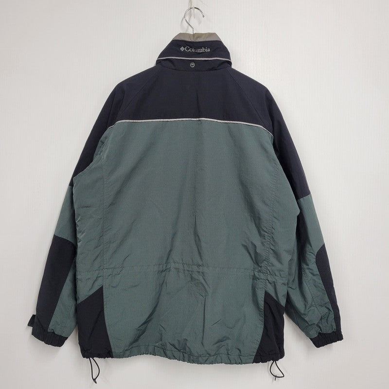【現状渡し品】【メンズ】 Columbia コロンビア XM5493 2003年製 00S MOUNTAIN JACKET マウンテン ジャケット アウター 144-251113-cs-15-izu サイズ：L カラー：グリーン×ブラック 万代Net店