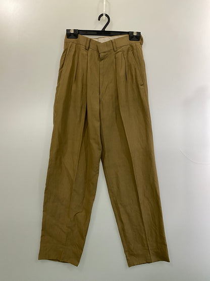 【中古品】【メンズ】 ARBATAX アルバタックス YZIP SLACKS PANTS スラックス パンツ メンズ ボトムス ヴィンテージ 157-260615-em-36-min サイズ：S カラー：ブラウン 万代Net店
