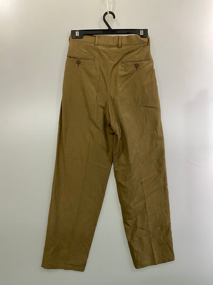 【中古品】【メンズ】 ARBATAX アルバタックス YZIP SLACKS PANTS スラックス パンツ メンズ ボトムス ヴィンテージ 157-260615-em-36-min サイズ：S カラー：ブラウン 万代Net店