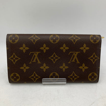 【中古品】【メンズ/レディース】 LOUIS VUITTON ルイ・ヴィトン M61724 MI1912 モノグラム ポシェット ポルトモネ クレディ 財布 179-260519-kh-08-izu カラー：ブラウン 万代Net店