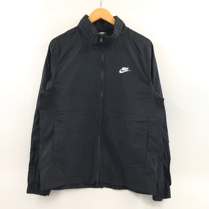 【中古品】【メンズ】 NIKE ナイキ TRACK JACKET CU4310-010 トラックジャケット ナイロンジャケット アウター 148-261014-hn-03-fur サイズ：L カラー：ブラック 万代Net店