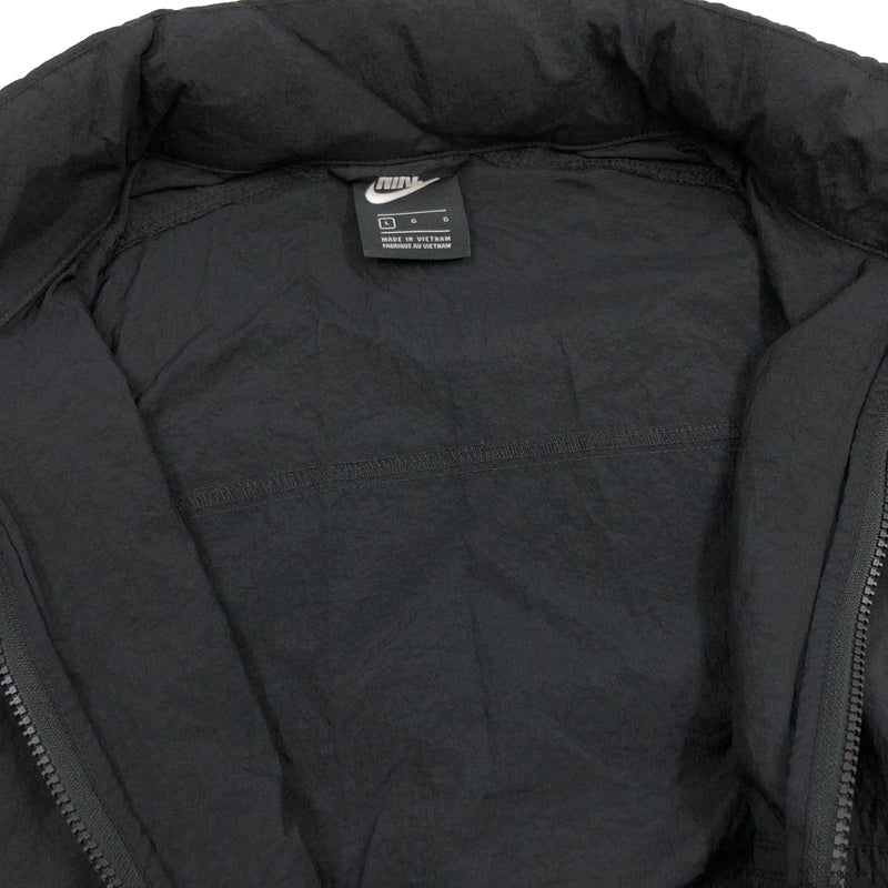 【中古品】【メンズ】 NIKE ナイキ TRACK JACKET CU4310-010 トラックジャケット ナイロンジャケット アウター 148-261014-hn-03-fur サイズ：L カラー：ブラック 万代Net店