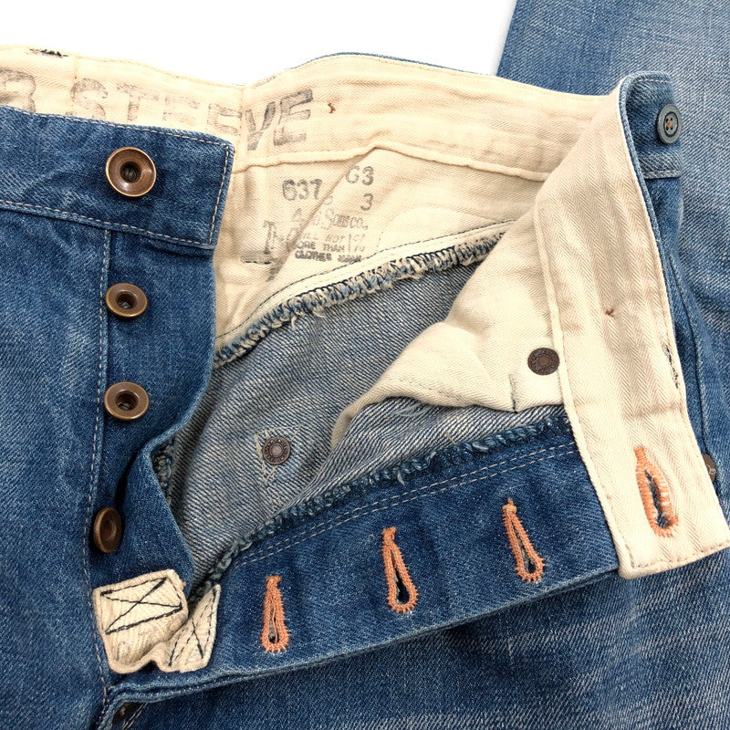 【現状渡し品】【メンズ】 GYPSY&SONS ジプシーアンドサンズ KEELMAN PANTS GN08 GS1249905 キールマン デニムパンツ ボトムス 156-260205-hn-04-fur サイズ：M カラー：インディゴ 万代Net店