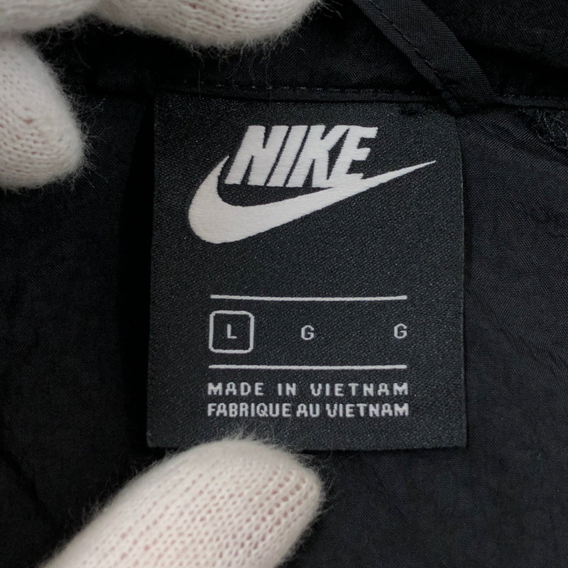 【中古品】【メンズ】 NIKE ナイキ TRACK JACKET CU4310-010 トラックジャケット ナイロンジャケット アウター 148-261014-hn-03-fur サイズ：L カラー：ブラック 万代Net店
