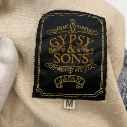 【現状渡し品】【メンズ】 GYPSY&SONS ジプシーアンドサンズ KEELMAN PANTS GN08 GS1249905 キールマン デニムパンツ ボトムス 156-260205-hn-04-fur サイズ：M カラー：インディゴ 万代Net店