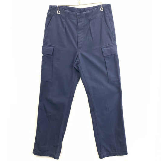 【中古品】【メンズ】 USED MILITARY CARGO PANTS ミリタリーカーゴパンツ ボトムス ブランド 古着 156-260215-gm-08-fuz サイズ：84/90 カラー：ネイビー 万代Net店