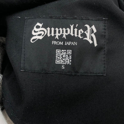【中古品】【メンズ】 SUPPLIER サプライヤー MONOGRAM DENIM PANTS モノグラム デニムパンツ ボトムス 153-260502-hn-07-fur サイズ：S カラー：ブラック 万代Net店