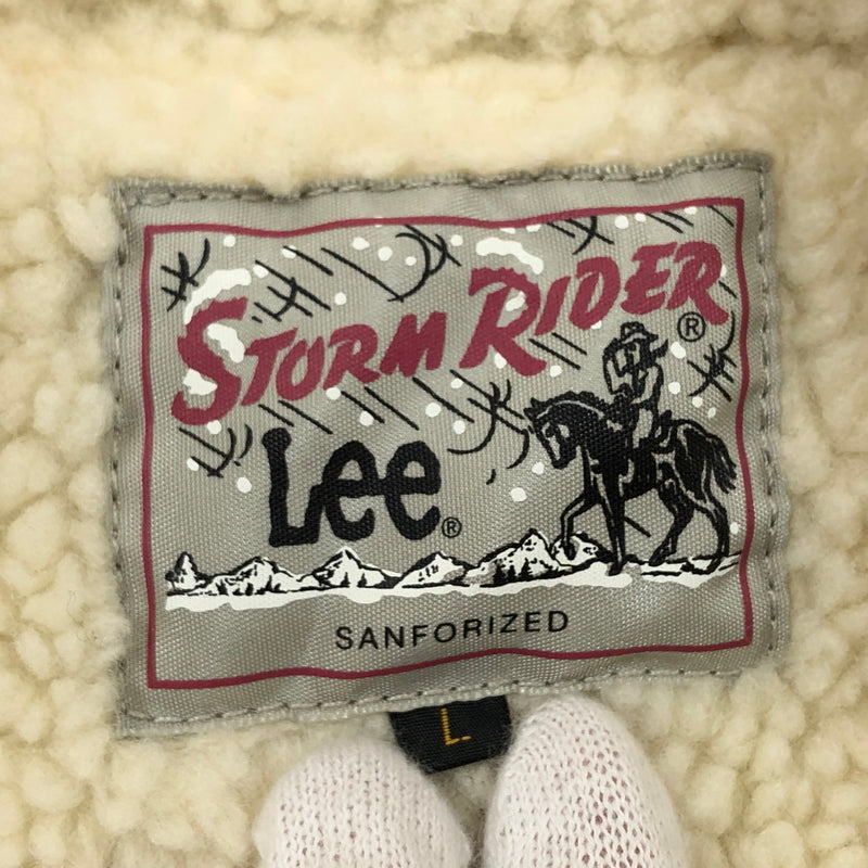 【中古品】【メンズ】 LEE リー BOA STORM RIDER CORDUROY JACKET LT0523 ボア ストームライダー コーデュロイジャケット アウター 145-261014-hn-04-fur サイズ：L カラー：ブラウン 万代Net店