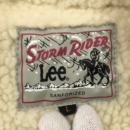 【中古品】【メンズ】 LEE リー BOA STORM RIDER CORDUROY JACKET LT0523 ボア ストームライダー コーデュロイジャケット アウター 145-261014-hn-04-fur サイズ：L カラー：ブラウン 万代Net店