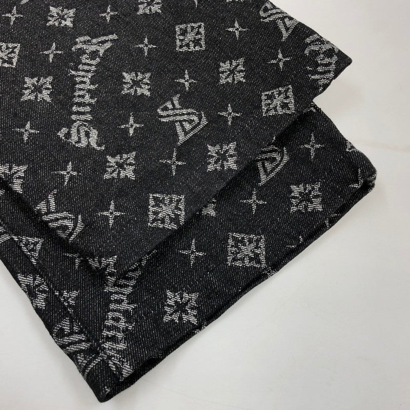 【中古品】【メンズ】 SUPPLIER サプライヤー MONOGRAM DENIM PANTS モノグラム デニムパンツ ボトムス 153-260502-hn-07-fur サイズ：S カラー：ブラック 万代Net店