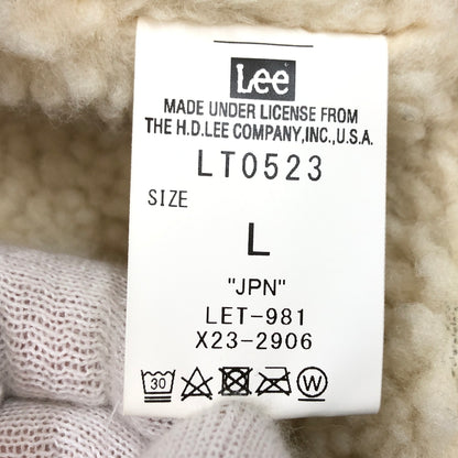 【中古品】【メンズ】 LEE リー BOA STORM RIDER CORDUROY JACKET LT0523 ボア ストームライダー コーデュロイジャケット アウター 145-261014-hn-04-fur サイズ：L カラー：ブラウン 万代Net店