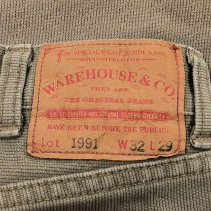 【中古品】【メンズ】 WAREHOUSE ウエアハウス × BEAMS PLUS ビームスプラス LOT1991 セコハンピケ パンツ ボトムス 156-260205-hn-05-fur サイズ：W32 L29 カラー：カーキ 万代Net店