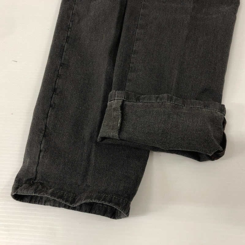 【中古品】【メンズ】  インコテックススラックス INCOTEX SLACKS 16S100 40592 909/100型 ウォッシュドストレッチコットン スリムフィットテーパードパンツ ボトムス 152-240914-rk-20-tei サイズ：30 カラー：チャコールグレー 万代Net店