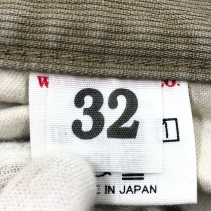 【中古品】【メンズ】 WAREHOUSE ウエアハウス × BEAMS PLUS ビームスプラス LOT1991 セコハンピケ パンツ ボトムス 156-260205-hn-05-fur サイズ：W32 L29 カラー：カーキ 万代Net店