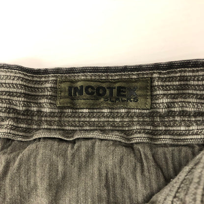 【中古品】【メンズ】  インコテックススラックス INCOTEX SLACKS 16S100 40592 909/100型 ウォッシュドストレッチコットン スリムフィットテーパードパンツ ボトムス 152-240914-rk-20-tei サイズ：30 カラー：チャコールグレー 万代Net店