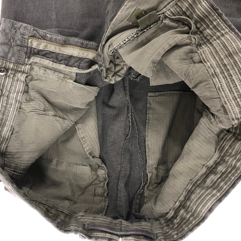 【中古品】【メンズ】  インコテックススラックス INCOTEX SLACKS 16S100 40592 909/100型 ウォッシュドストレッチコットン スリムフィットテーパードパンツ ボトムス 152-240914-rk-20-tei サイズ：30 カラー：チャコールグレー 万代Net店