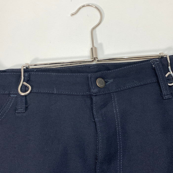【中古品】【メンズ】 Wrangler ラングラー ワークパンツ ボトムス ブランド 古着 156-260215-gm-10-fuz サイズ：40×30 カラー：ネイビー 万代Net店