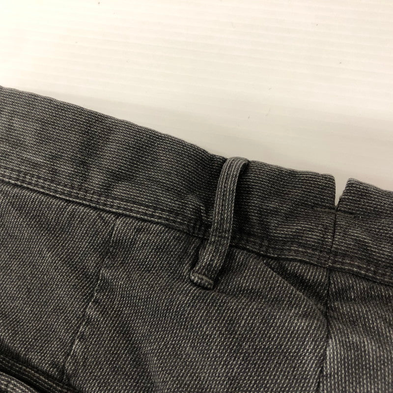 【中古品】【メンズ】  インコテックススラックス INCOTEX SLACKS 16S100 40592 909/100型 ウォッシュドストレッチコットン スリムフィットテーパードパンツ ボトムス 152-240914-rk-20-tei サイズ：30 カラー：チャコールグレー 万代Net店