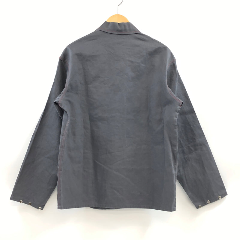 【中古品】【メンズ】 PROBAN プロバン LS WORK SHIRT 長袖ワークシャツ カジュアルシャツ トップス 146-261014-hn-06-fur サイズ：46 カラー：グレー 万代Net店
