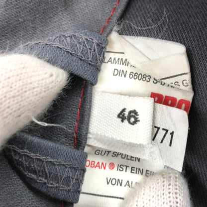 【中古品】【メンズ】 PROBAN プロバン LS WORK SHIRT 長袖ワークシャツ カジュアルシャツ トップス 146-261014-hn-06-fur サイズ：46 カラー：グレー 万代Net店