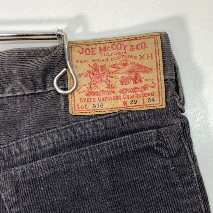 【中古品】【メンズ】 The REAL McCOY'S ザリアルマッコイズ LOT916 CORDUROY PANTS コーデュロイパンツ ブランド 古着 156-260215-gm-11-fuz サイズ：W29 カラー：ブラウン 万代Net店