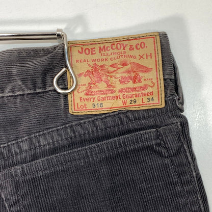 【中古品】【メンズ】 The REAL McCOY'S ザリアルマッコイズ LOT916 CORDUROY PANTS コーデュロイパンツ ブランド 古着 156-260215-gm-11-fuz サイズ：W29 カラー：ブラウン 万代Net店