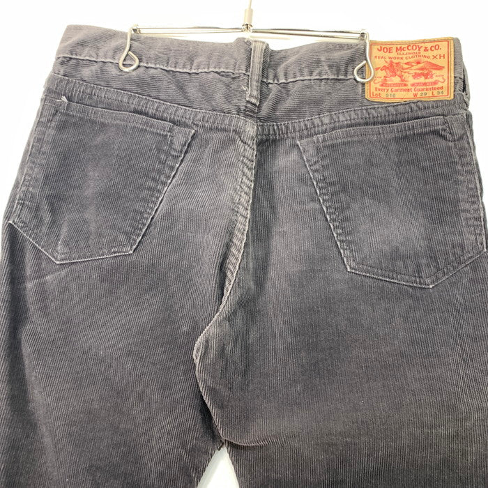 【中古品】【メンズ】 The REAL McCOY'S ザリアルマッコイズ LOT916 CORDUROY PANTS コーデュロイパンツ ブランド 古着 156-260215-gm-11-fuz サイズ：W29 カラー：ブラウン 万代Net店